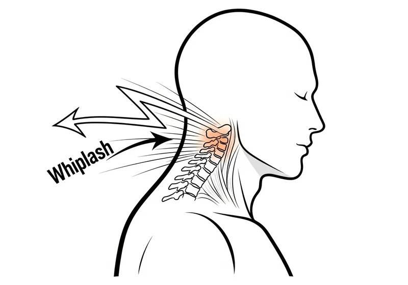 Ilustracja ilustrująca uraz typu